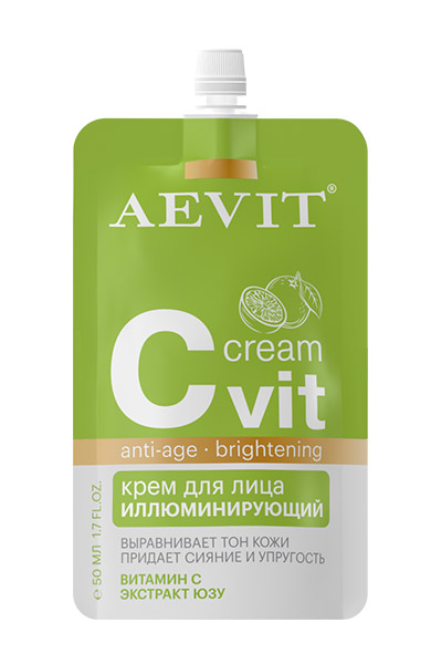 Крем для лица иллюминирующий Cvit с витамином C и экстрактом Юзу