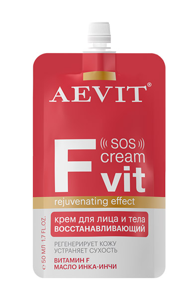 Крем восстанавливающий для лица и тела Fvit с витамином F и маслом инка-инчи